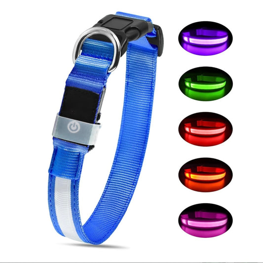 GlowPaw™ LED Safety Dog Collar